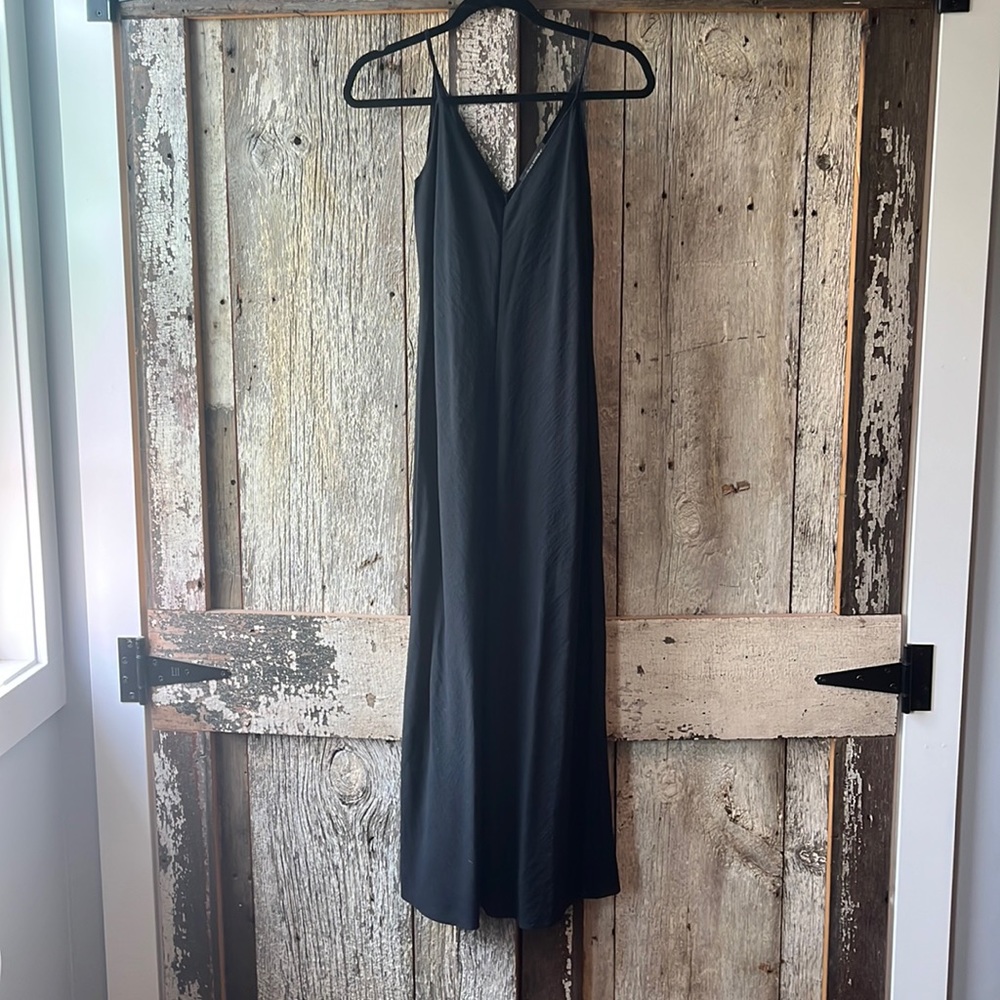 Banana Republic, S, Black Maxi Dress, V Neck